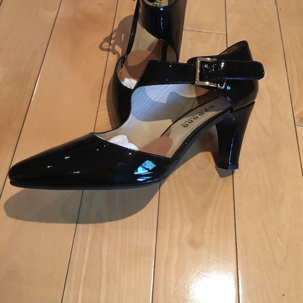 Patent leather ultra comfy heel - Picture 2 of 14